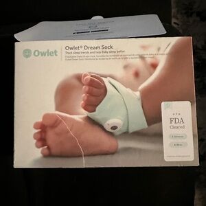 Owlet Dream Sock in Soft Green